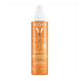 Vichy Capital Soleil Cell Protect Water Fluid Spray SPF30 Αντηλιακό Σπρέι Σώματος 200ml