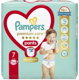 Pampers Premium Care Pants Jumbo Pack No7 (17+Kg) 27 πάνες