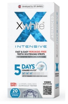 XWhite Intensive 5 Days 20ταινίες (Επαγγελματικές Ταινίες Λεύκανσης Δοντιών για Έντονη Λεύκανση σε 5 Ημέρες)