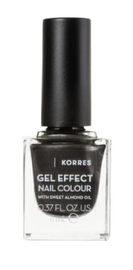 Korres Gel Effect Nail Colour 96 Moonstone Grey 11ml