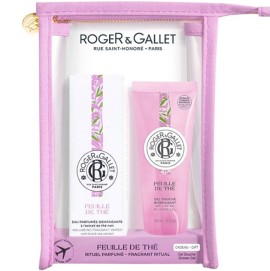 Roger Gallet Feuille De The Water Perfume 30ml και ΔΩΡΟ Shower Gel 50ml σε Τσαντάκι 1τμχ