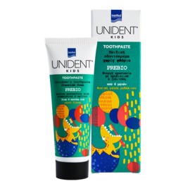 Intermed Unident Kids Prebio Toothpaste Βρεφική Οδοντόκρεμα 6m+, 50ml