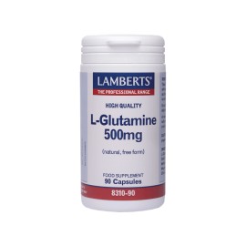 Lamberts L-Glutamine 500mg 90 κάψουλες