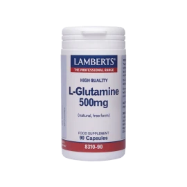 Lamberts L-Glutamine 500mg 90 κάψουλες