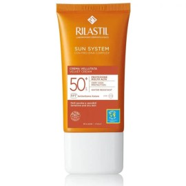 Rilastil Sun System Velvet Cream Αντηλιακή Κρέμα Προσώπου με Απαλή Υφή SPF50 50ml