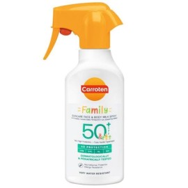 Carroten Family Suncare Face & Body Milk Spray Spf 50 270ml