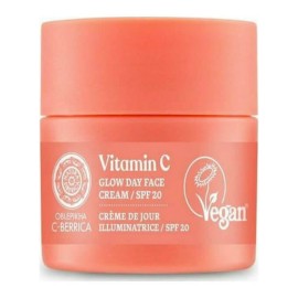 Natura Siberica C-Berrica Vitamin C Glow Κρέμα Προσώπου Ημέρας Λάμψης με SPF20 για Ενυδάτωση για όλους τους τύπους επιδερμίδας 50ml