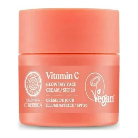 Natura Siberica C-Berrica Vitamin C Glow Κρέμα Προσώπου Ημέρας Λάμψης με SPF20 για Ενυδάτωση για όλους τους τύπους επιδερμίδας 50ml