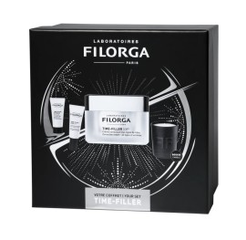 FILORGA Πακέτο Προσφοράς Time Filler, Cream 5XP, Κρέμα Διόρθωσης Ρυτίδων - 50ml & ΔΩΡΟ Intensive Serum - 7ml , Eyes 5XP Cream - 4ml & Αρωματικό Κερί - 1 τεμάχιο