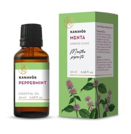 Kanavos Essential Oil Peppermint Αιθέριο Έλαιο Μέντα, 20ml