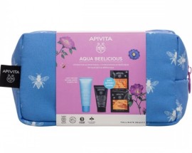 Apivita Set Aqua Beelicious Oil Free Κρέμα Gel Ενυδάτωσης Ελαφριάς Υφής 40ml + Δώρο Μαύρο Gel Καθαρισμού για Πρόσωπο και Μάτια 50ml + Μάσκα Προσώπου με Μέλι για Ενυδάτωση & Θρέψη 2x8ml