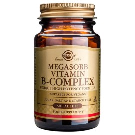 Solgar Megasorb Vitamin B-Complex 50tabs