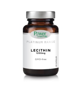 Power of Nature Platinum Range Lecithin 1.200mg, 60 κάψουλες