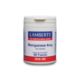 Lamberts Manganese 4mg 100 κάψουλες