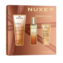 Nuxe Xmas Prodigieux Set με Prodigieux Άρωμα, 30ml, Αφρόλουτρο, 100ml, Λοσιόν Σώματος, 30ml, 1σετ