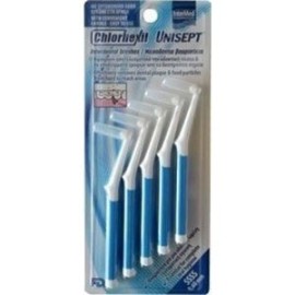 Intermed Chlorhexil Unisept Interdental Brushes SSSS 0.6mm 5τμχ