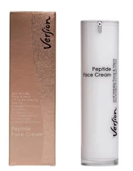 Version Promo Peptide Face Cream Αντιρυτιδική & Συσφικτική Κρέμα Προσώπου & Λαιμού 50ml & Peptide Eye Cream 30ml & Δώρο Παρεό ή Μπουστάκι