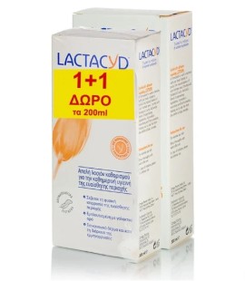 Lactacyd Promo Classic Λοσιόν Καθαρισμού 300ml & Δώρο 200ml