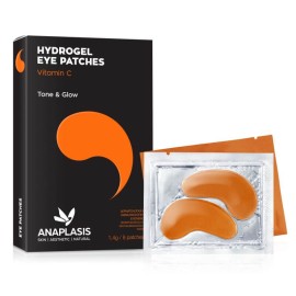 Anaplasis Eye Patches Μάσκα Ματιών με Βιταμίνη C για Τόνωση 8τμχ