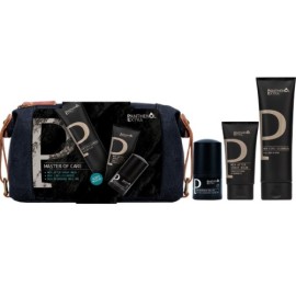 Panthenol Extra Men Master of Care Promo After Shave Balm Ανδρικό Ενυδατικό Balm για μετά το Ξύρισμα, 75ml, 3 in1 Cleanser Face Body Hair Ανδρικό Αφρόλουτρο & Σαμπουάν, 200ml, Deodorant Roll-on Ανδρικό Αποσμητικό, 50ml & Δώρο Νεσεσέρ, 1σετ