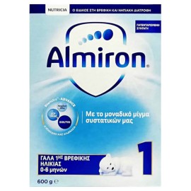 Nutricia Almiron 1 Γάλα 1ης Βρεφικής Ηλικίας 600gr