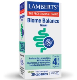 Lamberts Biome Balance Travel, 30 κάψουλες