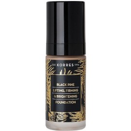Korres Μαύρη Πεύκη Make Up Ανόρθωση Συσφιξη & Λάμψη Απόχρωση 02 (BPF2) 30ml