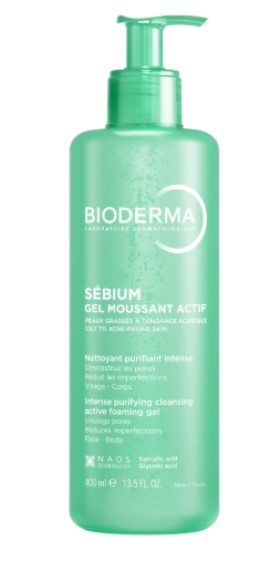 Bioderma Sebium Gel Moussant Actif 400ml