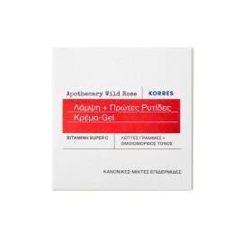 Korres Wild Rose Κρέμα-Gel με Βιταμίνη Super C για Κανονικές-Μικτές Επιδερμίδες 40ml