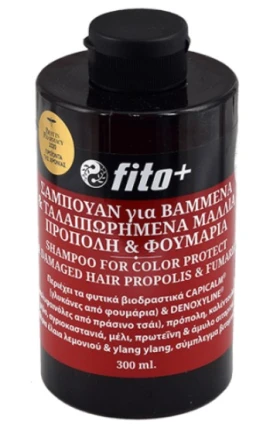 Fito+ Σαμπουάν για Βαμμένα και Ταλαιπωρημένα Μαλλιά Πρόπολη + Φουμαριά 300ml