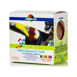 Master-Aid Sport Performance Tape Ελαστικό Αυτοκόλλητο Επίθεμα Μπεζ 5cmx5m