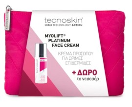 Tecnoskin Set Myolift Platinum Face Cream 50ml + Δώρο Το Νεσεσερ