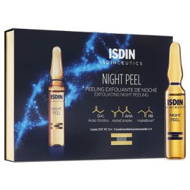 Isdin Isdinceutics Night Peel Απολεπιστικός Ορός Νυκτός σε Αμπούλες 10x2ml