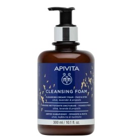 Apivita Limited Edition Cleansing Foam  Πρόσωπο & Μάτια με Ελιά, Λεβάντα & Πρόπολη 300ml