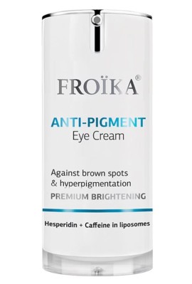 Froika Anti Pigment Anti Cream Πεπτιδική Κρέμα Ματιών κατά των Καφέ Κηλίδων, 15ml