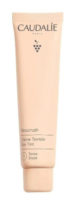 Caudalie Vinocrush Skin Tint Shade 1 Fair Ενυδατική Κρέμα Προσώπου με Χρώμα, 30ml