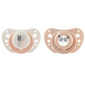 Chicco Physio Air Ορθοδοντική Πιπίλα Ροζ 0-6m+ 2τμχ
