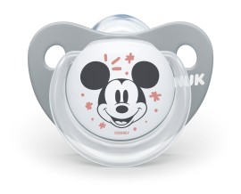 Nuk Trendline Disney Mickey Ορθοδοντική Πιπίλα Σιλικόνης Μίκι 0-6m 1τμχ