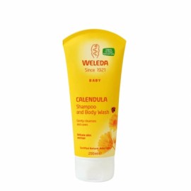 Weleda Baby Σαμπουάν & Αφρόλουτρο Καλέντουλας 200ml