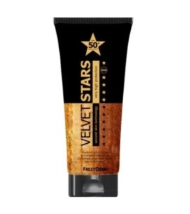 Frezyderm Velvet Stars Spf50+ Silver Glow Αντιηλιακό Προσώπου & Σώματος Πολύ Υψηλής Προστασίας με Glitter 175ml