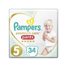 Pampers Premium Care Pants no 5 ( 12-17kg ) 34τμχ