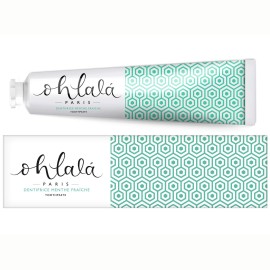 Ohlala Fresh Mint Toothpaste Οδοντόκρεμα με Υπέροχη Γεύση Γλυκιά Μέντα 75ml