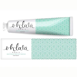 Ohlala Fresh Mint Toothpaste Οδοντόκρεμα με Υπέροχη Γεύση Γλυκιά Μέντα 75ml