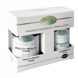 Power Health Platinum Range Multi + Multi Time 30tabs + Δώρο Platinum Range VitC 1000mg 20tabs