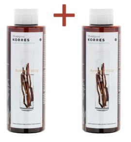 Korres Σαμπουάν Γλυκύρριζα και Τσουκνίδα 250ml 2τμχ