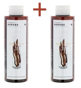 Korres Σαμπουάν Γλυκύρριζα και Τσουκνίδα 250ml 2τμχ