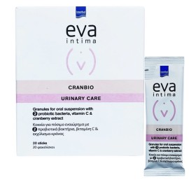 Intermed Eva Intima Cranbio Urinary Care Συμπλήρωμα Διατροφής για την Υγεία του Ουροποιητικού Συστήματος 20 Φακελίσκοι