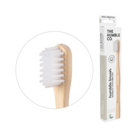 The Humble Co Brush Οδοντόβουρτσα Bamboo Ενηλίκων για Ευαίσθητα Δόντια & Ούλα Άσπρο χρώμα 1τμχ
