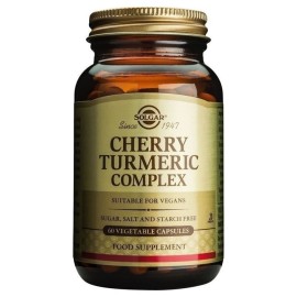 Solgar Cherry Turmeric Complex Αντιοξειδωτικό και Αποτοξινωτικό 60vcaps