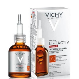 Vichy Liftactiv Supreme 15% Pure Vitamin C Brightening Serum Αντιγηραντικός Ορός Προσώπου με Βιταμίνη C 20ml